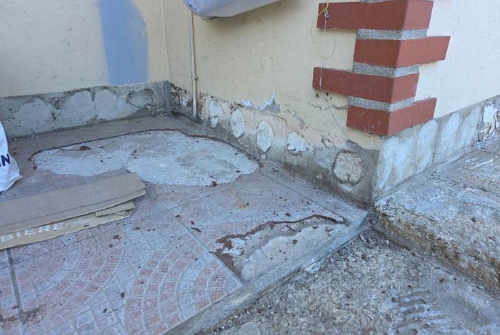 Terrassement à Bar-le-Duc